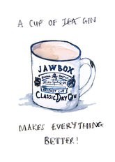 Gin - Jawbox Cup Of Gin Unframed